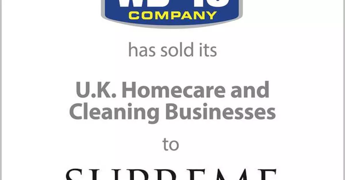 D.A. Davidson Advises WD-40 Company on the Sale of its U.K. Homecare and Cleaning Businesses to Supreme Imports Ltd
