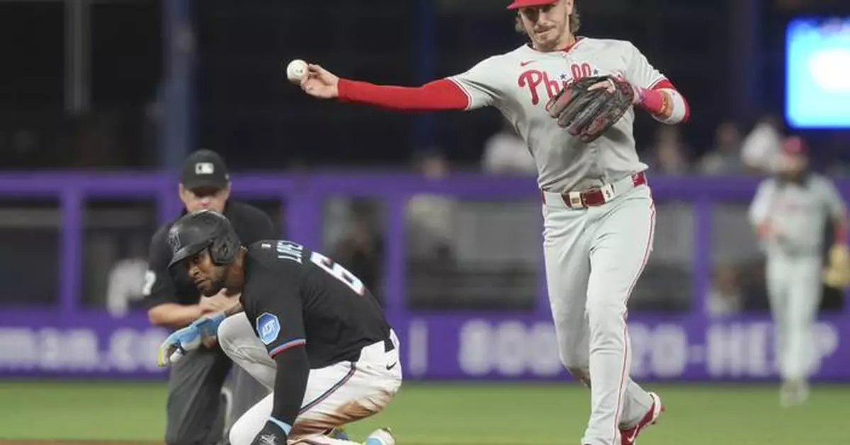 Bryson Stott hits 3-run homer and Phillies go deep 4 times in 9-3 win over the Marlins