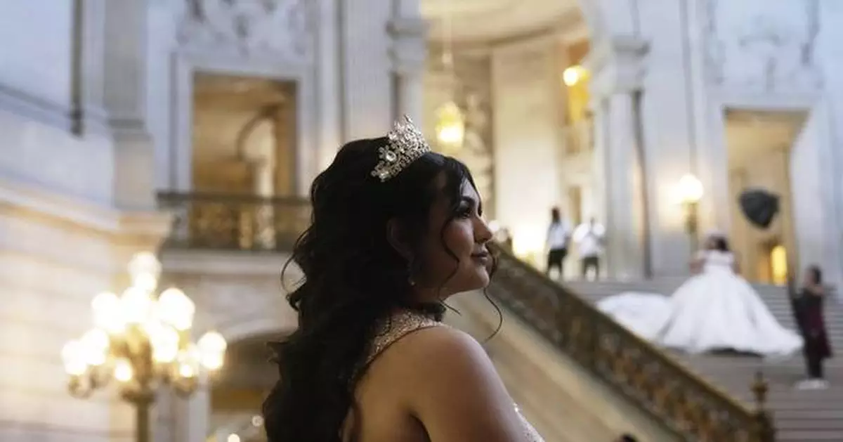 San Francisco’s City Hall becomes backdrop for striking quinceañera photoshoots