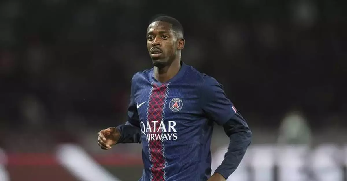 PSG's Dembélé wins the Ballon d'Or and Barcelona's Bonmati achieves award hat trick