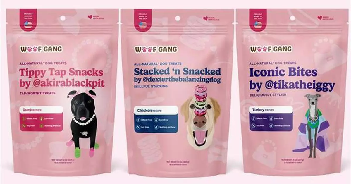 Famous Online, Delicious IRL: Woof Gang Launches Iconic Dog Treat Collab