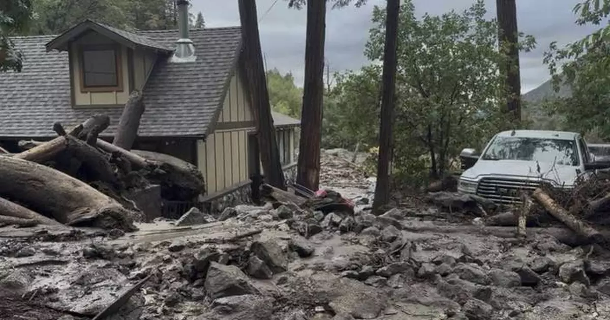 Sudden heavy rain in Southern California unleashes mudslides, 2-year-old drowns in floodwaters