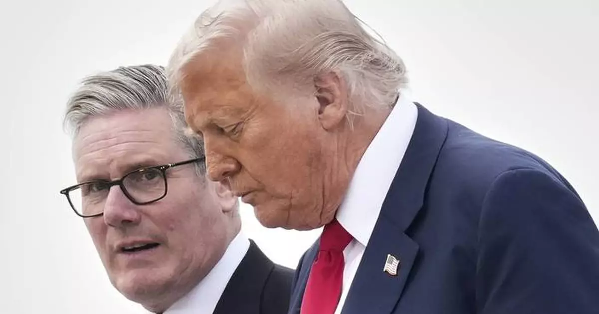 Trump's UK visit will mix trade and tech talks with royal pomp