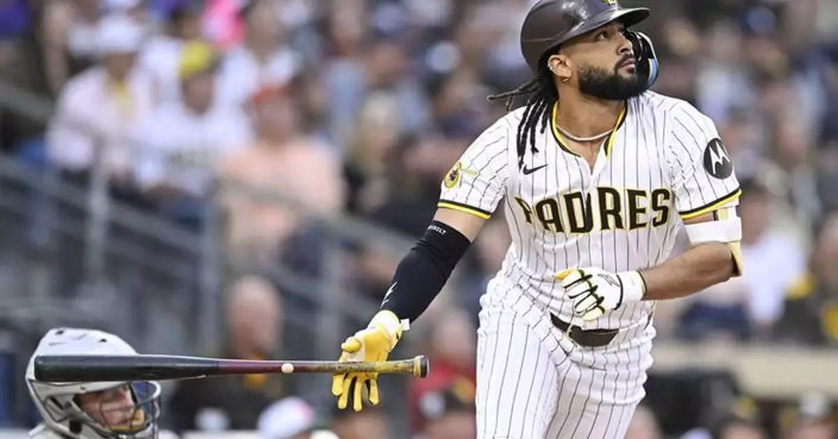 Tatis' 2-run shot starts 4-homer outburst for the Padres, who beat the Rockies 11-3