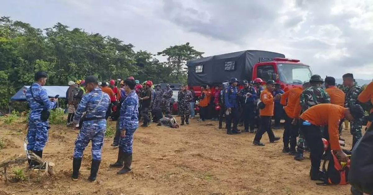 Rescuers search for helicopter that went missing in Indonesia's Borneo