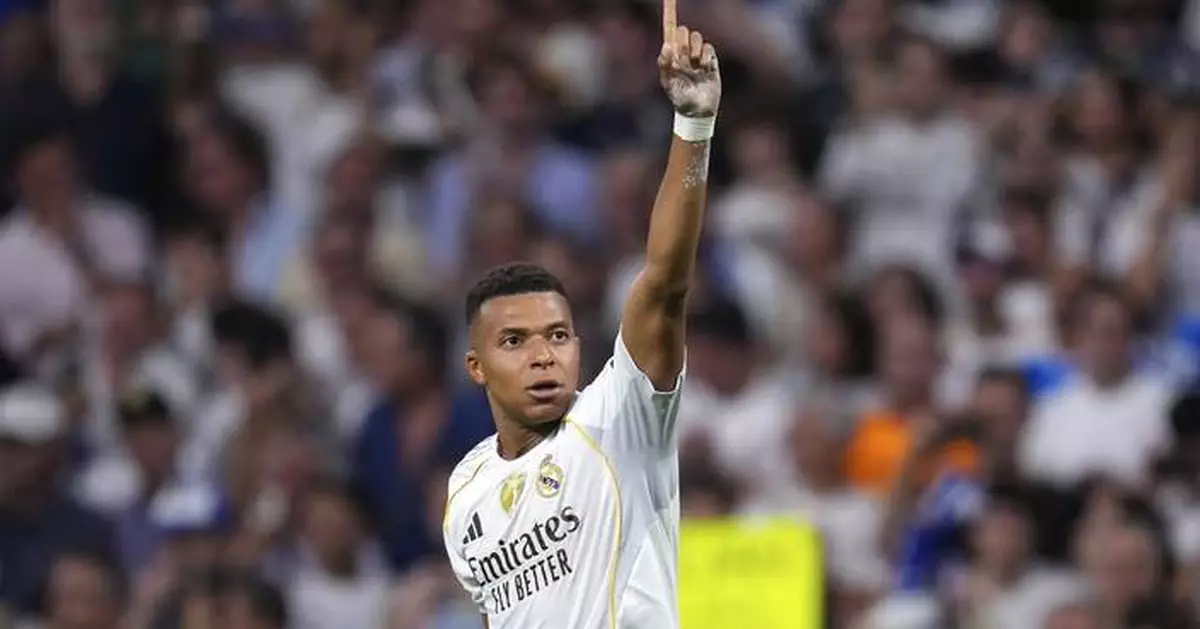 Mbappé embraces pressure to ‘produce my very best’ as he reaches 50-goal mark with Real Madrid