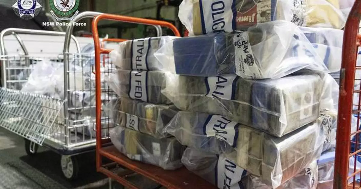 3 Sydney dockworkers charged over massive cocaine shipment