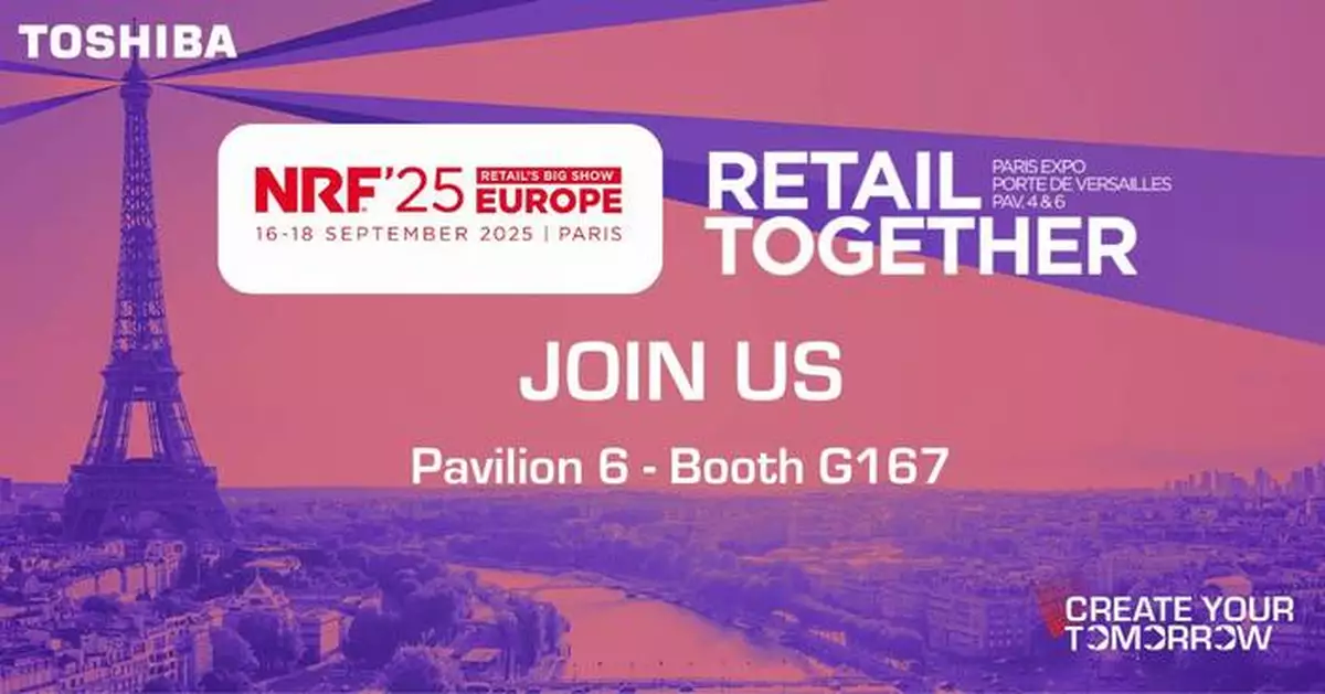Toshiba to Showcase the Next Generation of Retail Innovations at First NRF Retail’s Big Show in Europe