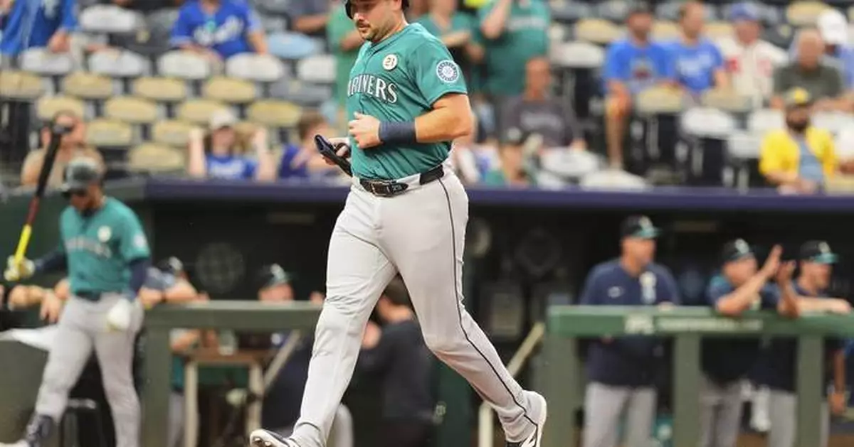Raleigh breaks Mantle's switch-hitter record, ties Griffey's Mariners record with 55th and 56th HRs