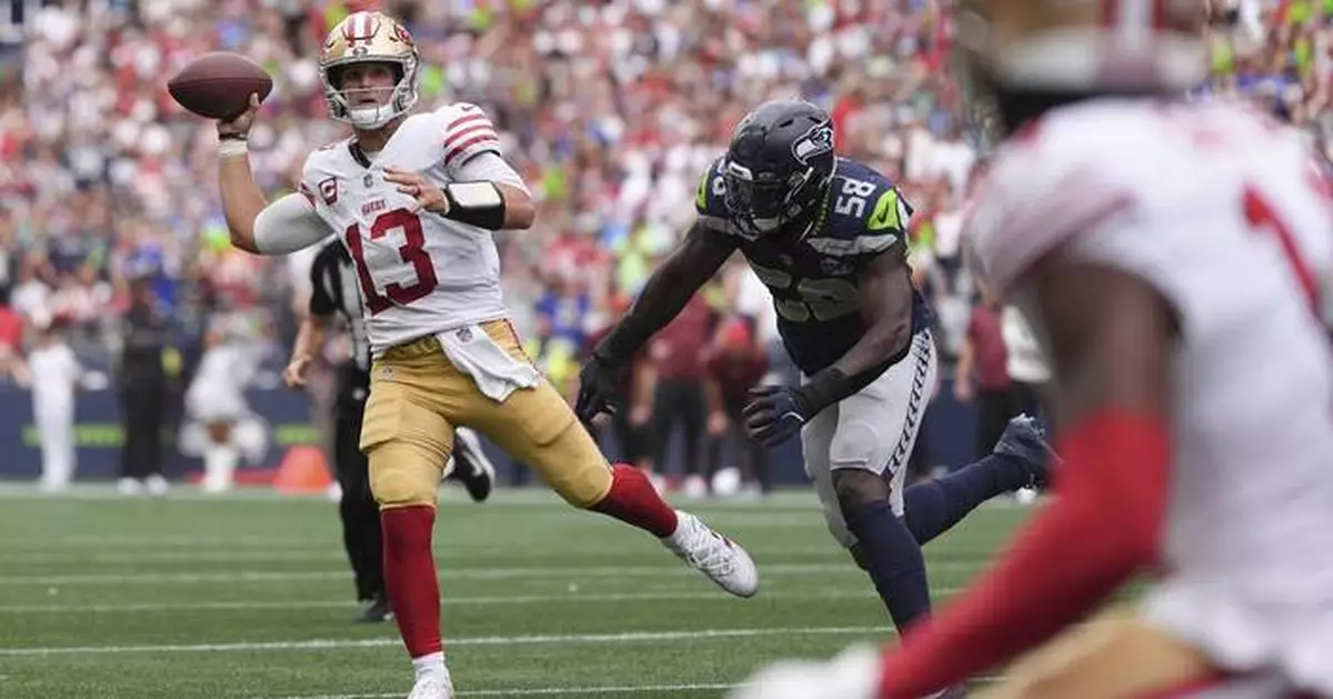 49ers' Brock Purdy to miss second game with toe injury; Mac Jones to start at QB