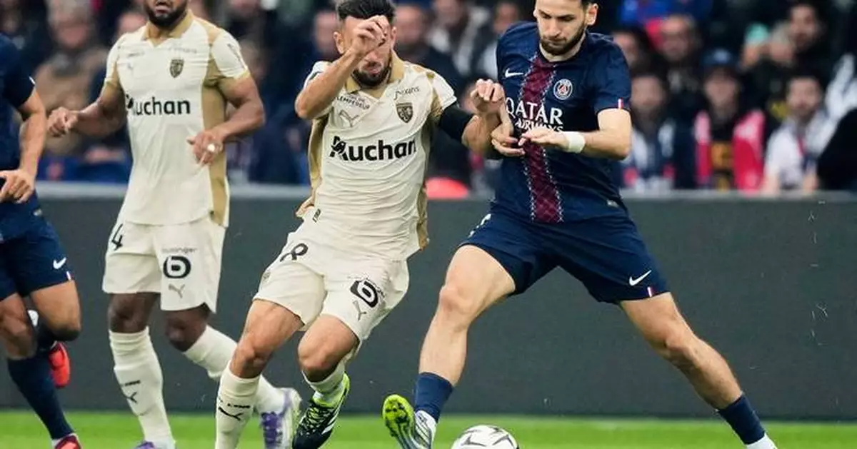 Kvaratskhelia shakes off calf injury to score for PSG in Champions league rout against Atalanta