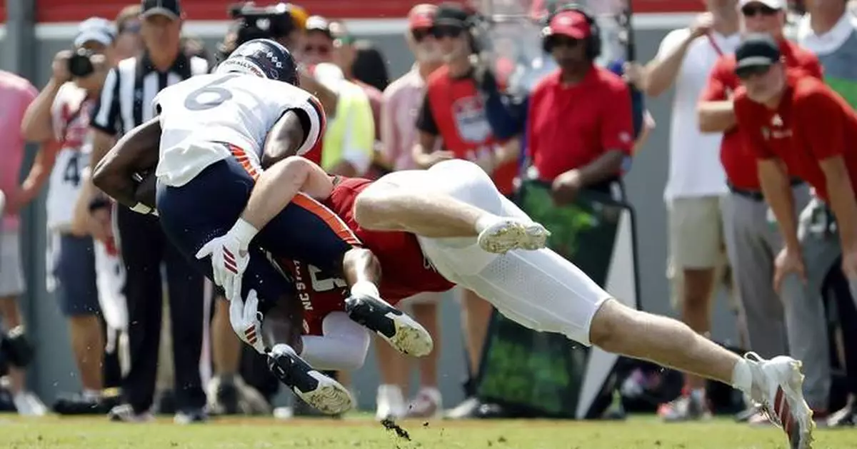 Bailey, Smothers lead N.C. State comeback against Virginia, 35-31