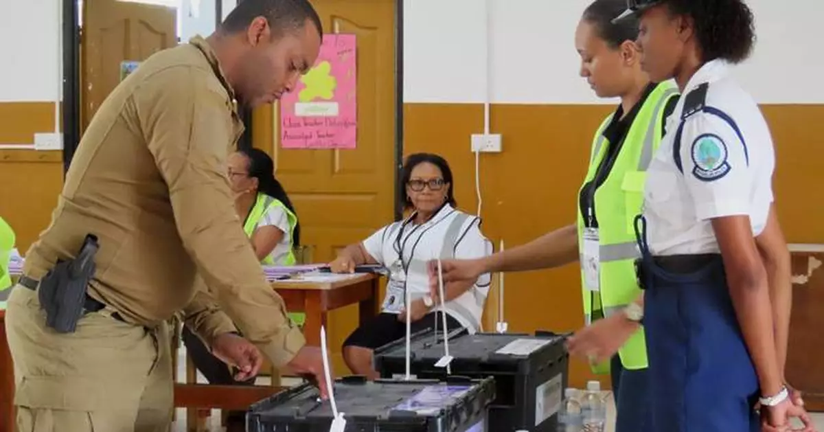 Seychelles president seeks a second term as people vote in African tourist haven