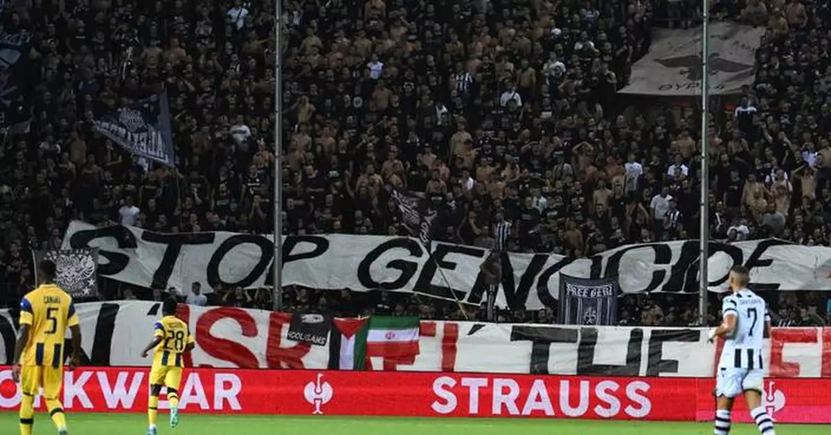 European soccer body UEFA moves toward vote to suspend Israel