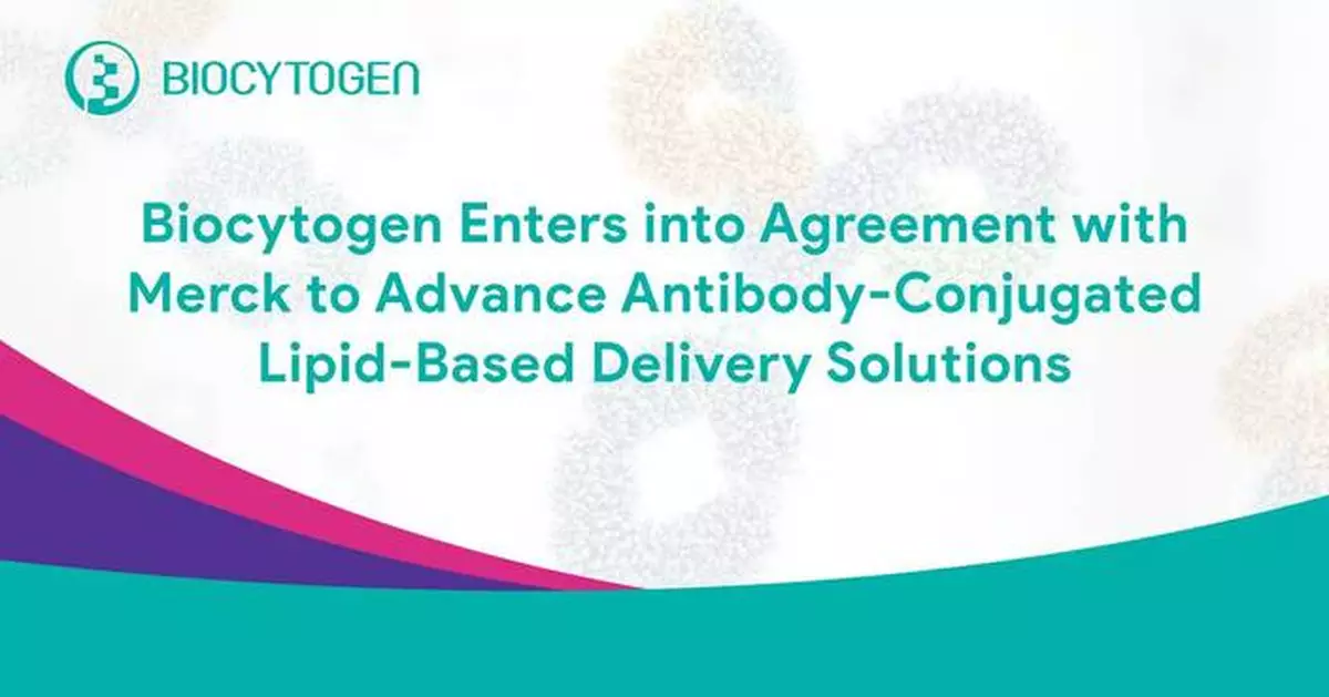 Biocytogen Enters into Agreement with Merck to Advance Antibody-Conjugated Lipid-Based Delivery Solutions