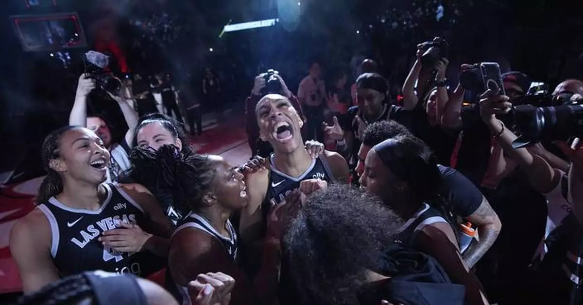 Wilson scores 38, Young has go-ahead basket as the Aces beat the Storm 74-73 to reach WNBA semis