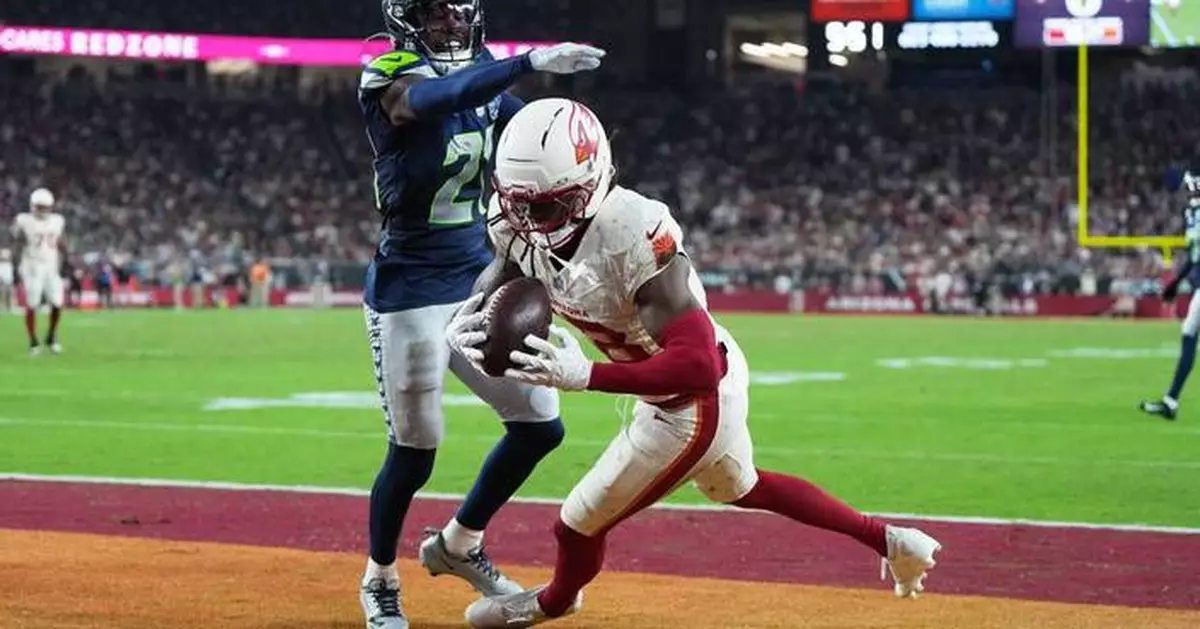 Cardinals' Marvin Harrison Jr. shows mercurial side with TD, bobbled pass against Seahawks