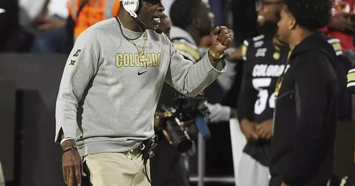 Kaidon Salter back as starting QB, throws 3 TD passes to help Colorado hold off Wyoming 37-20