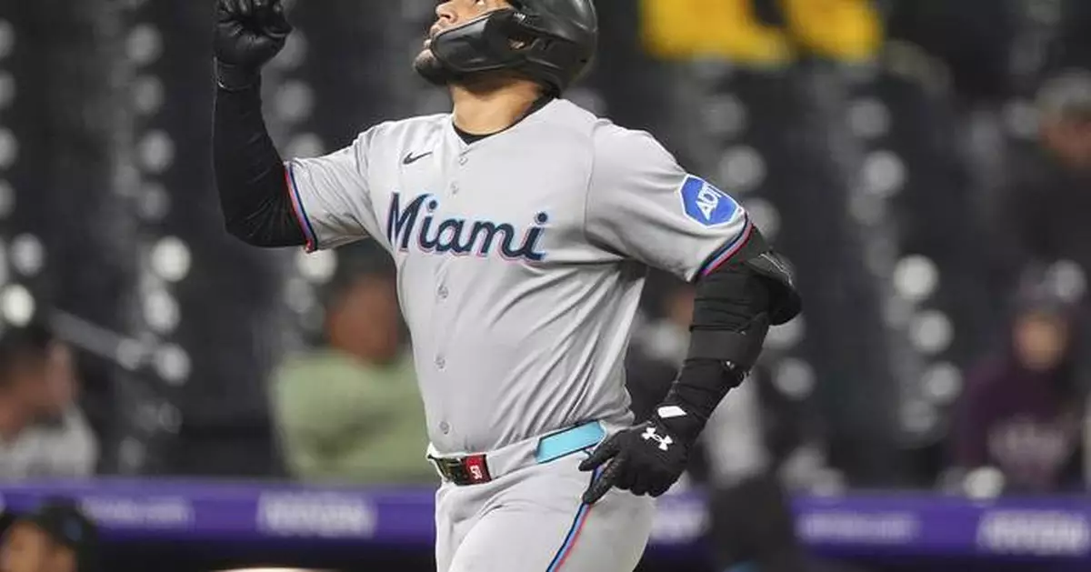 Ramírez homers, drives in 3 as Marlins beat Rockies 8-4