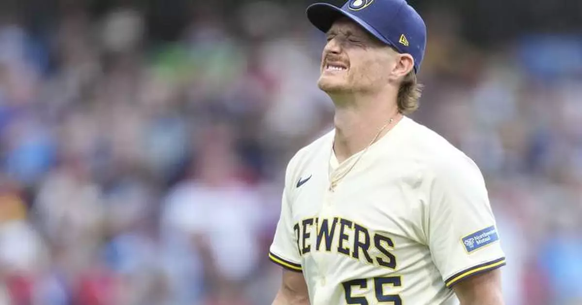 Shelby Miller's early exit leaves NL Central-leading Brewers dealing with bullpen issues