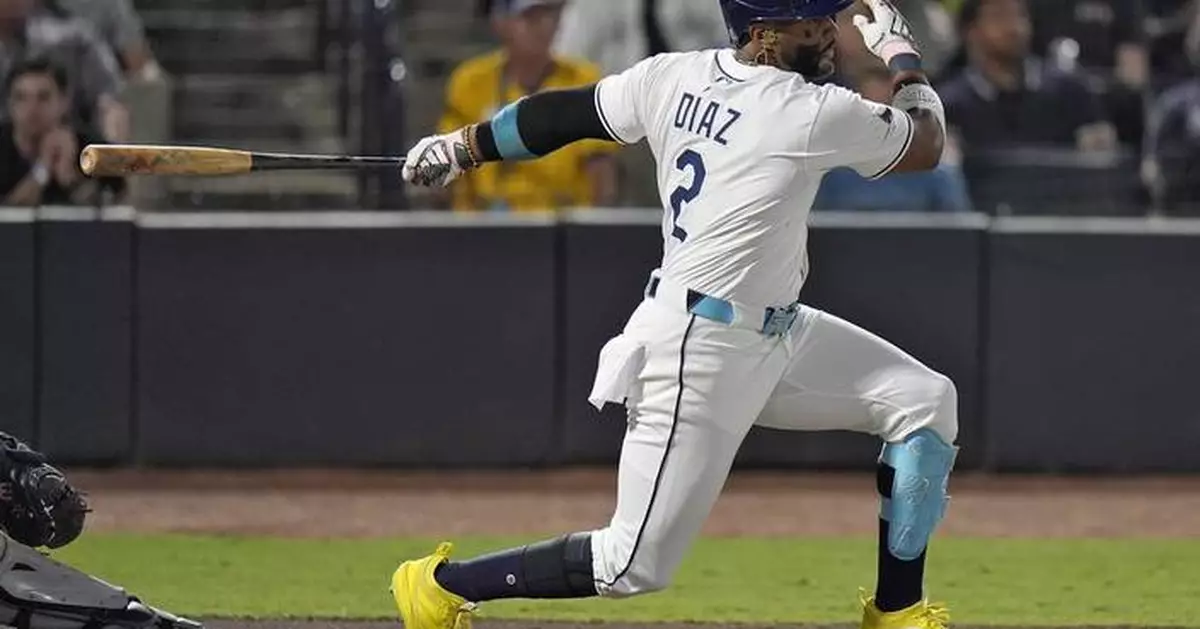 Yandy Diaz has career-best 5-hit game to help Rays compete series sweep of the Mariners
