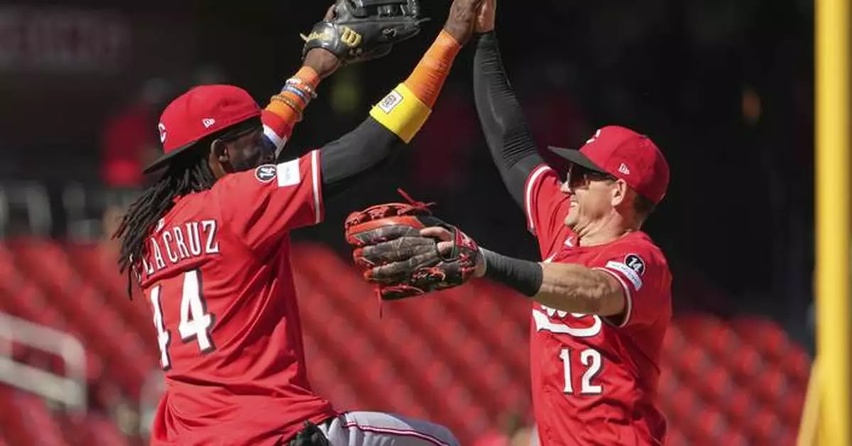 Spencer Steer homers as the Reds beat the Cardinals 6-2 in rubber game