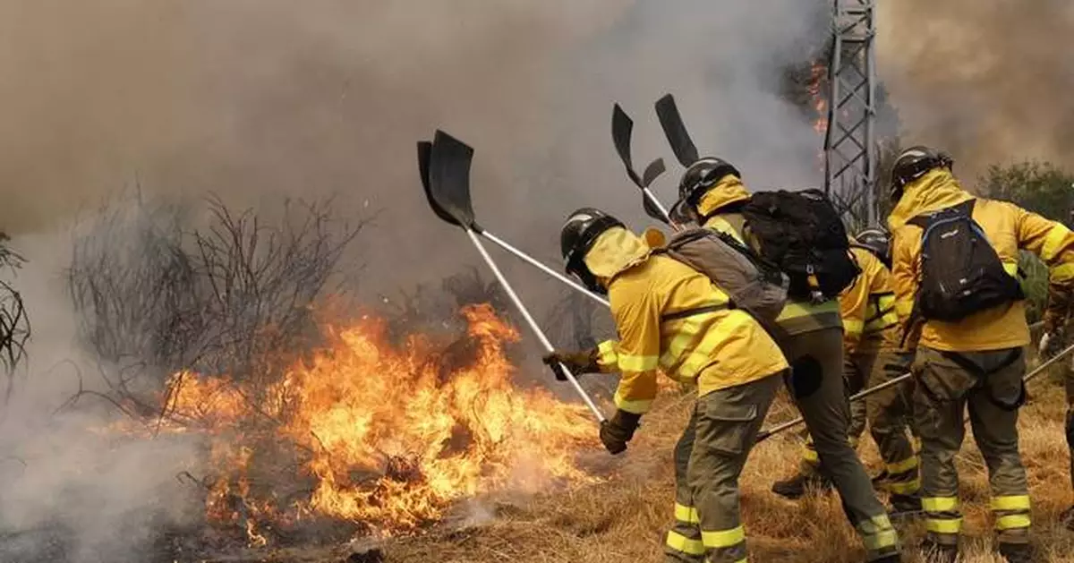Climate change made heat and dryness that fueled Iberian wildfires 40 times more likely, study finds
