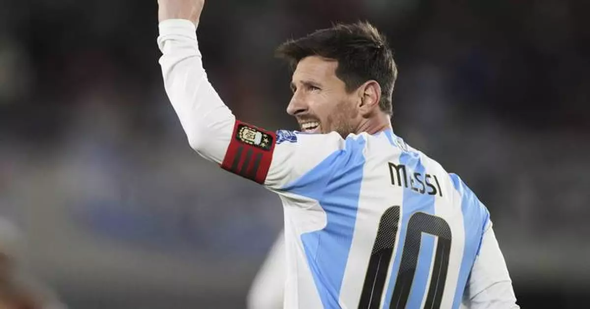 Lionel Messi scores twice in an emotional home farewell for Argentina