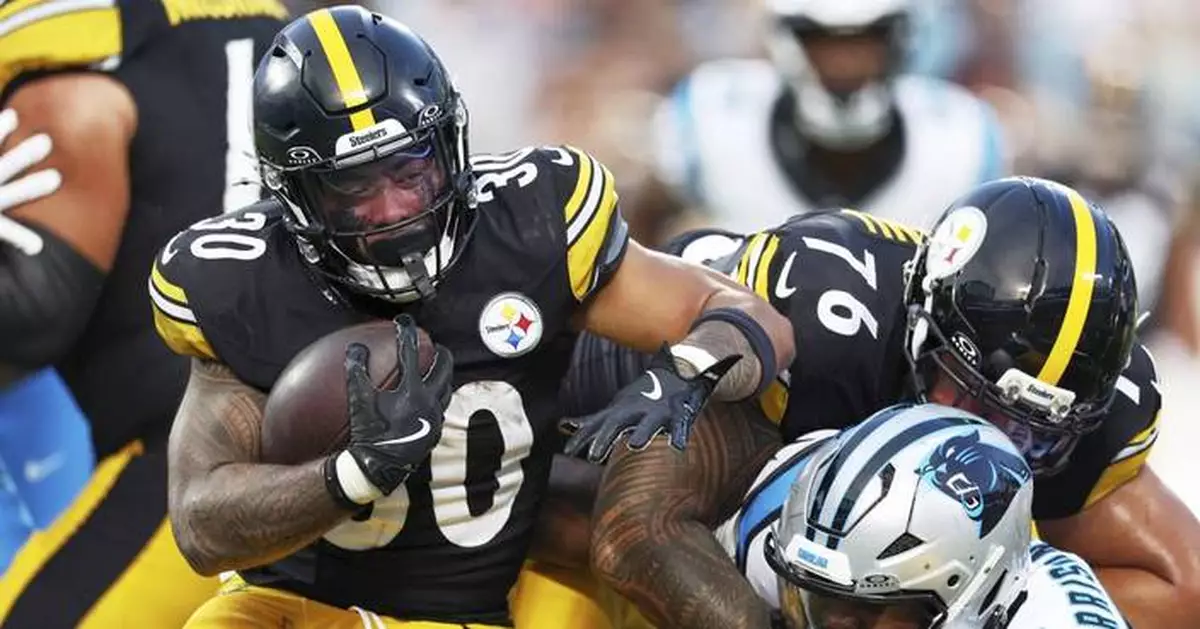 Steelers sign running back Jaylen Warren, a former undrafted rookie, to a 3-year extension