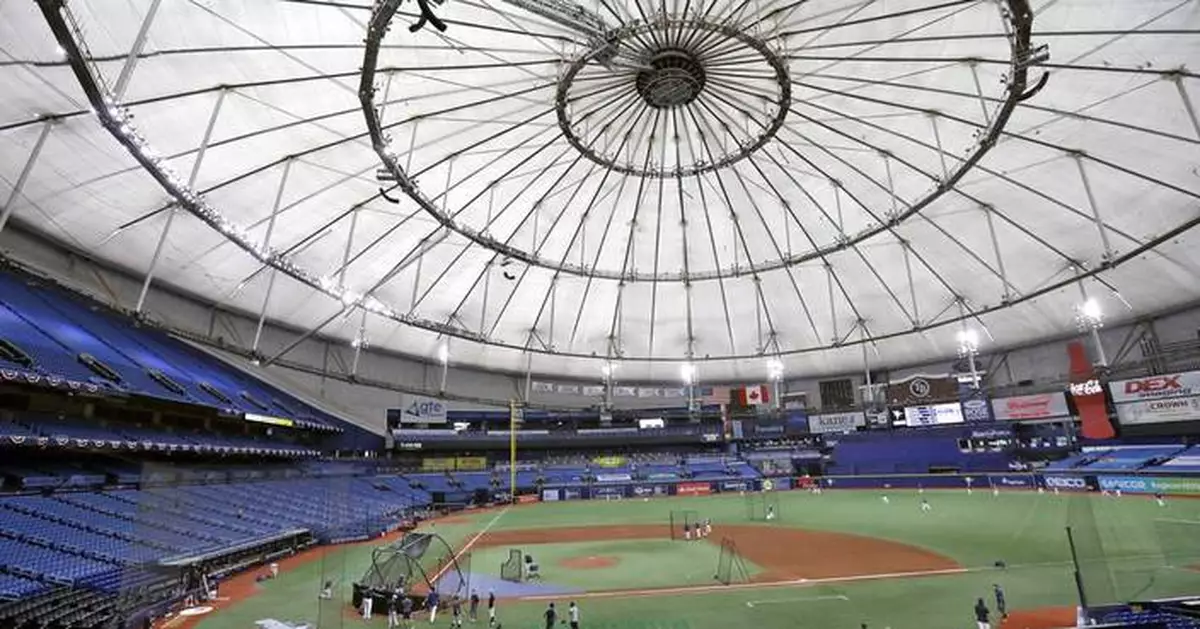 Manfred says Rays likely to restart ballpark site search after the team is sold