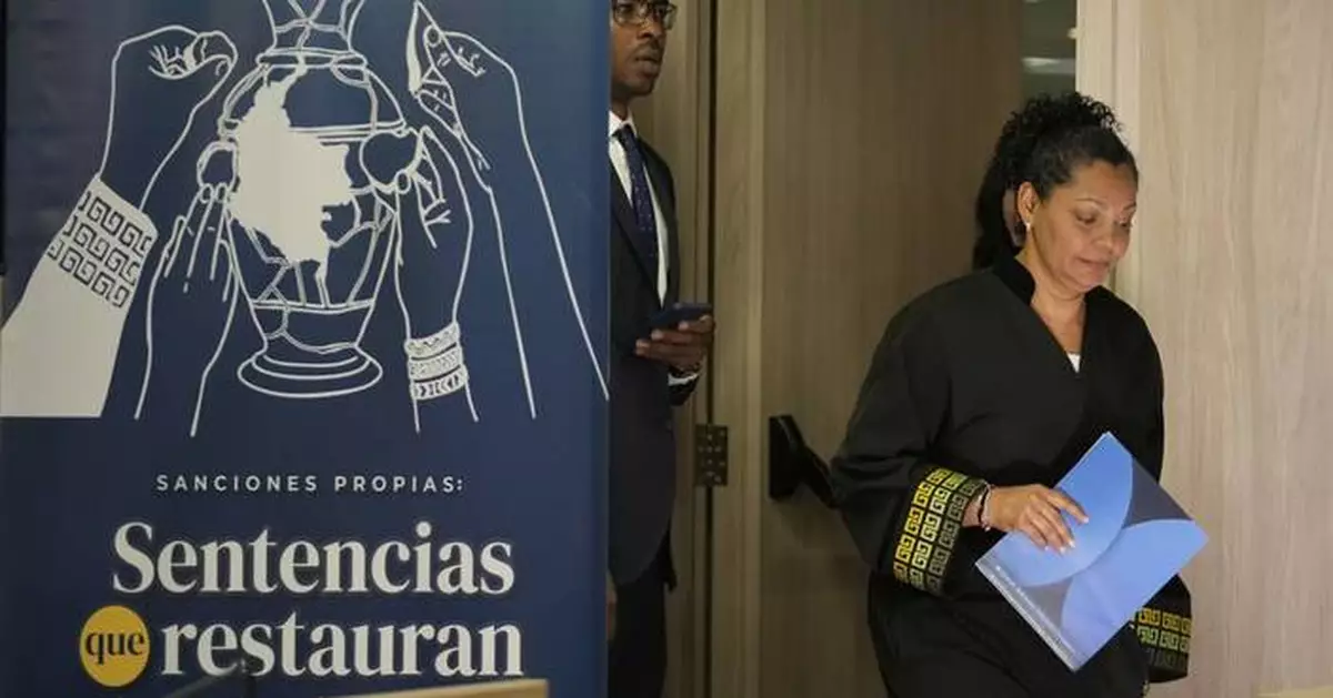 Colombia peace court sentences former FARC leaders for their role in thousands of kidnappings