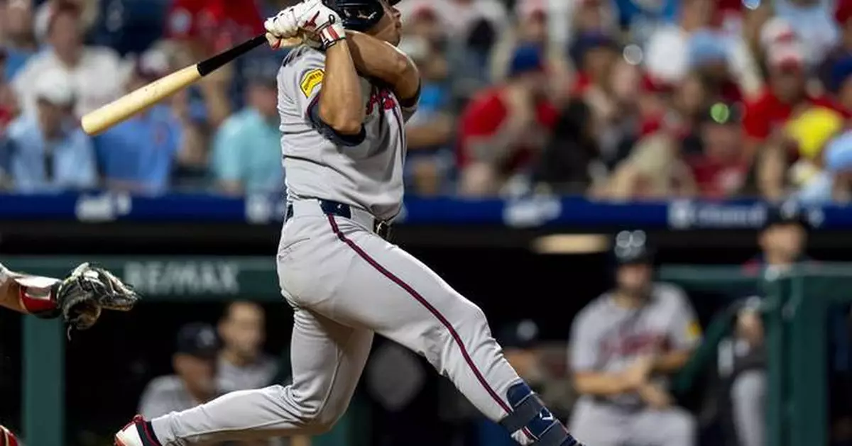 Baldwin breaks tie with 2-run homer in 9th and Braves top Phillies 3-1 to avoid 4-game sweep