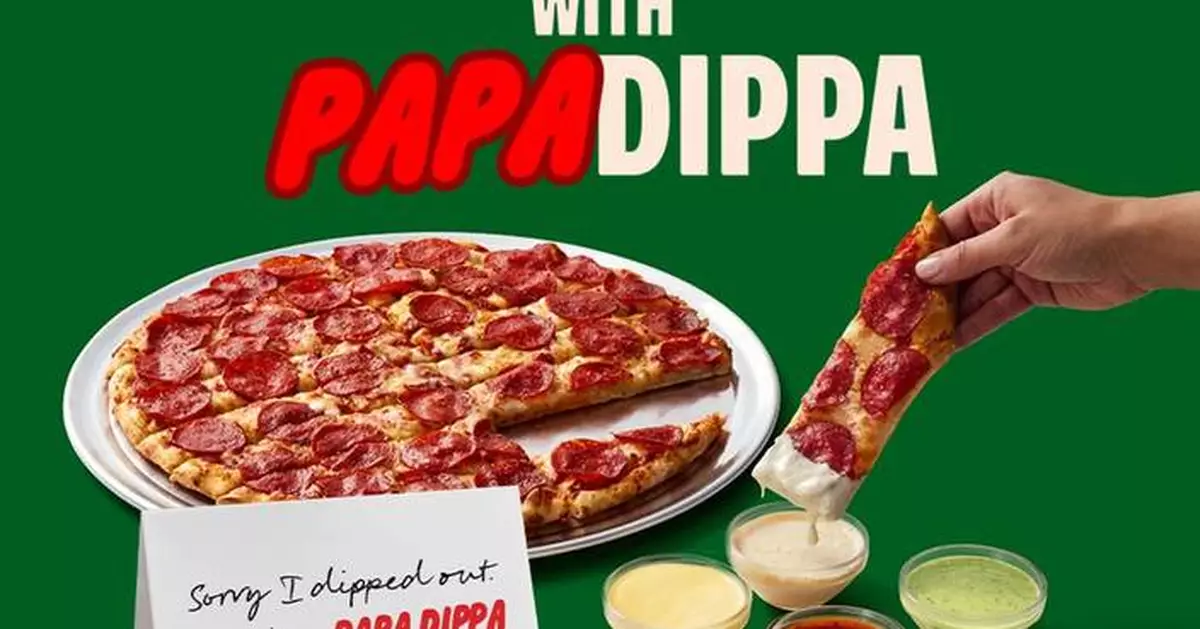 Papa Johns and Uber Eats Launch “Dip Out with Papa Dippa” — A Delicious Way to Bail Without the Guilt