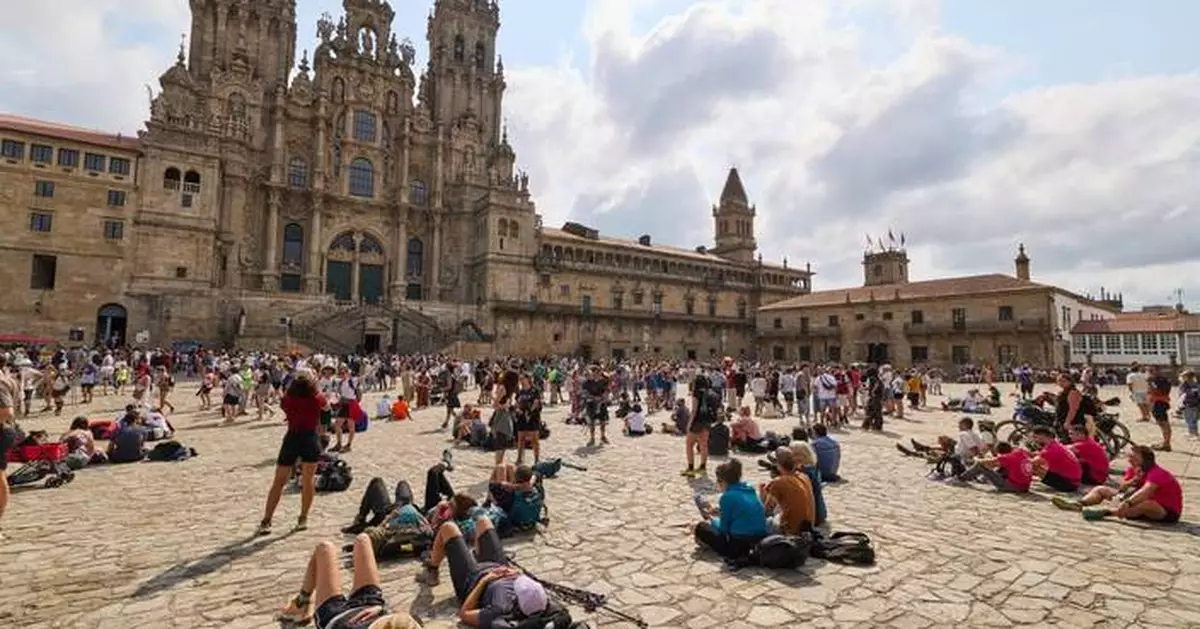 Pilgrims turn Spain's Santiago de Compostela into the world's latest overtourism flashpoint