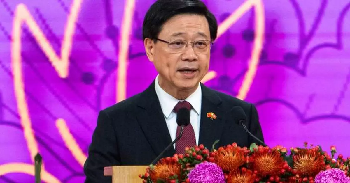 Hong Kong leader unveils plans to boost economy and nurture emerging industries beyond finance