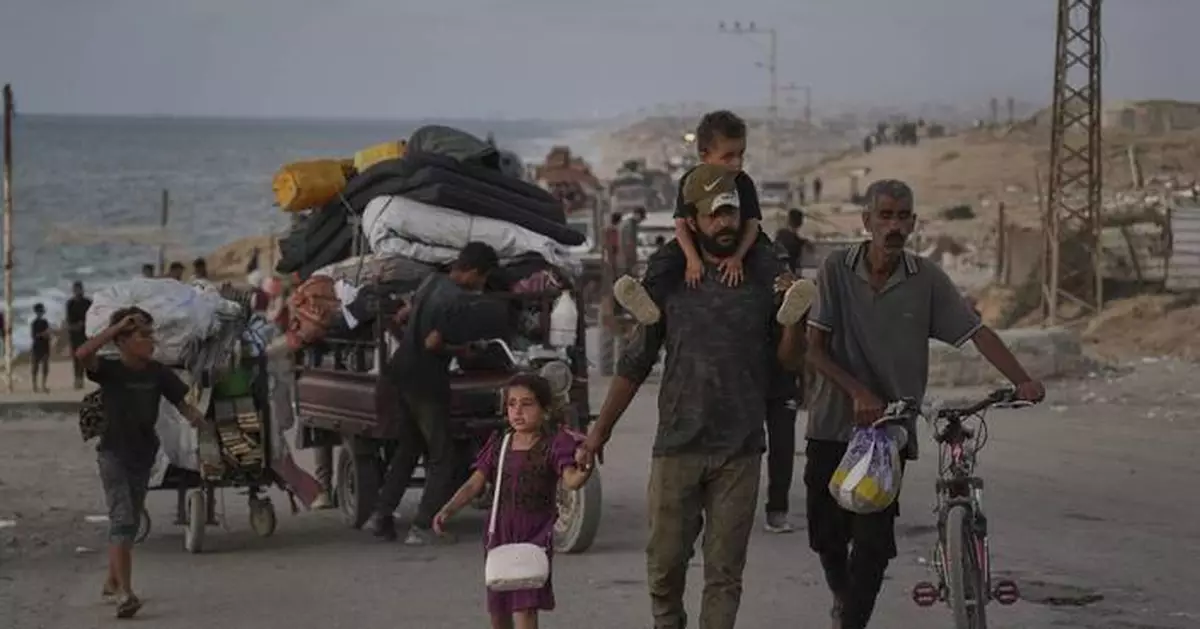 Israeli troops press forward into Gaza City as more Palestinians flee and death toll passes 65,000