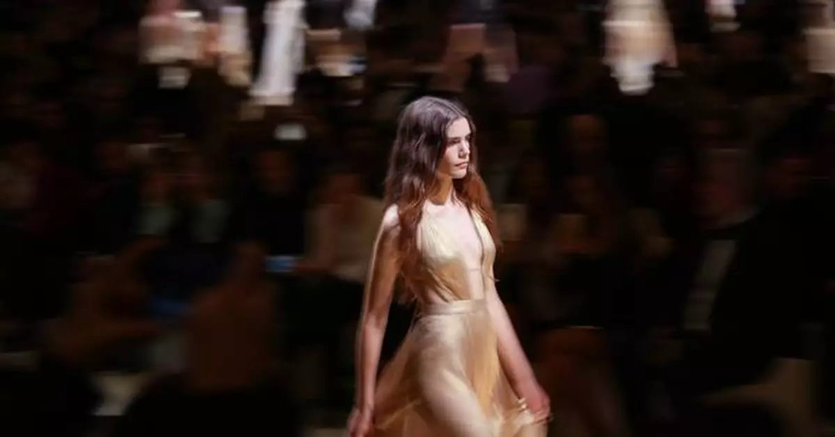 Cavalli's fluid gold Milan collection channels regal Elizabeth Taylor and free-spirited Jane Birkin