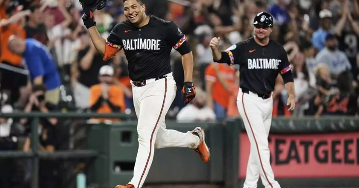 Rookie Basallo's walk off solo homer lifts Orioles past Dodgers 2-1