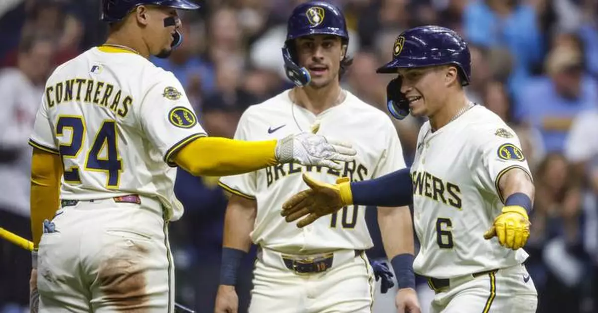 Isaac Collins hits 3-run HR, Jose Quintana pitches into 7th as Brewers beat Phillies 6-3