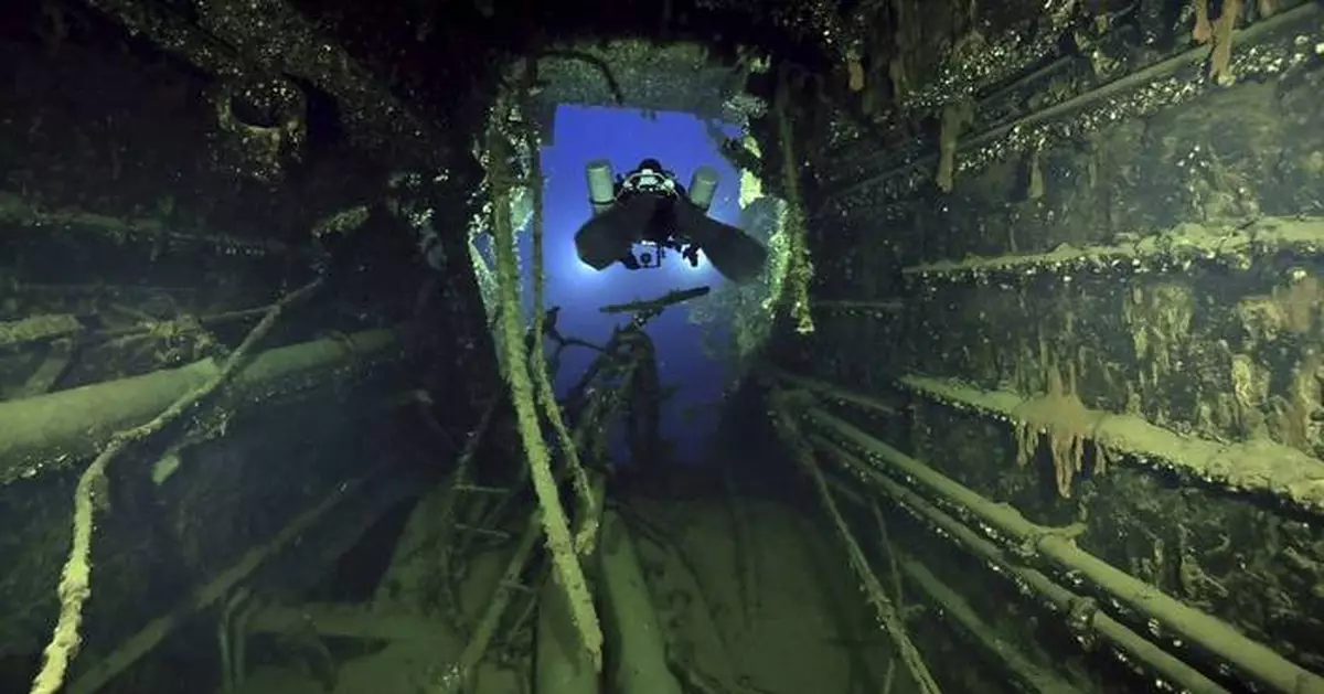 Divers recover artifacts from the Titanic's sister ship Britannic for the first time