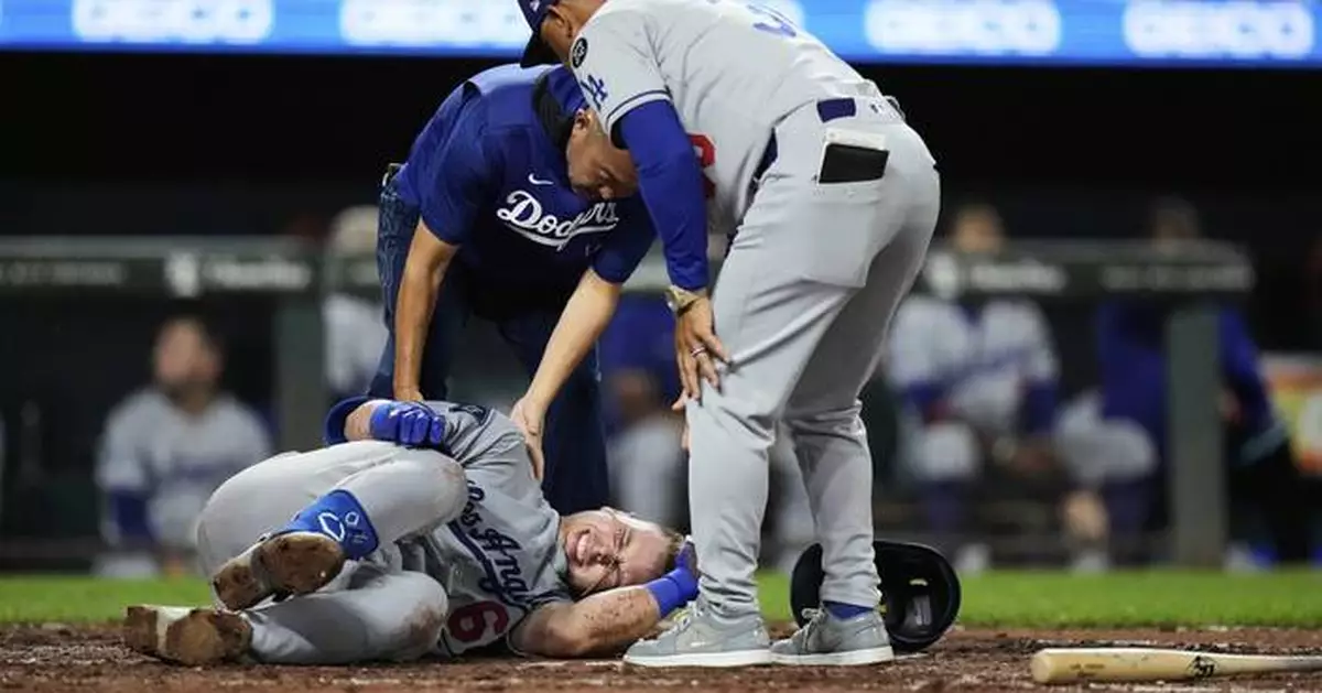 Dodgers' Rushing to have CT scan Saturday after suffering knee inury Friday in loss to Orioles