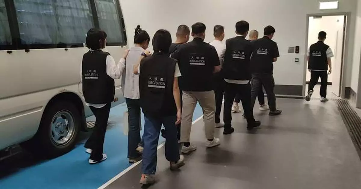 Hong Kong Immigration Department Arrests Ten Suspected Illegal Workers in Recent Operations