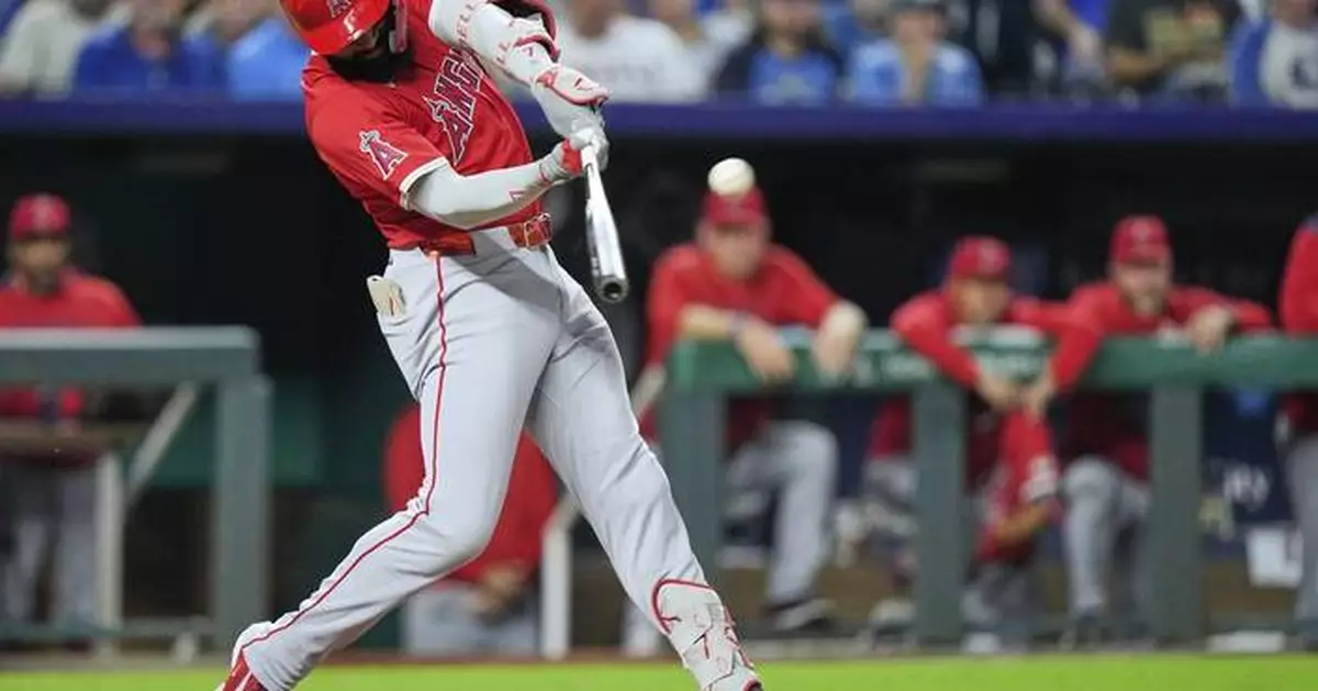 Jo Adell a one-man show for Angels in 4-3 win over Royals