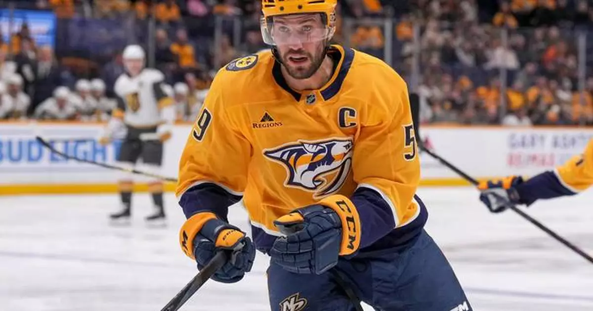 Predators captain Roman Josi on ice and says he feels 100% after POTS diagnosis