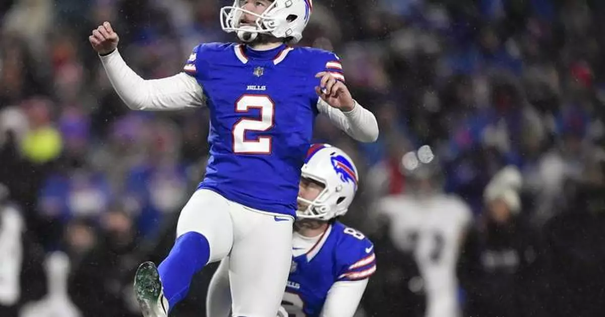 Bills place kicker Bass on injured reserve, likely turning to veteran Prater to start season