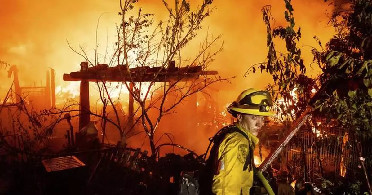 Wildfire devastates historic California gold mining town, homes burn in blaze caused by lightning