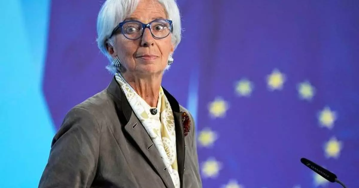 Europe's top central banker says economy holding up better than expected in face of Trump tariffs