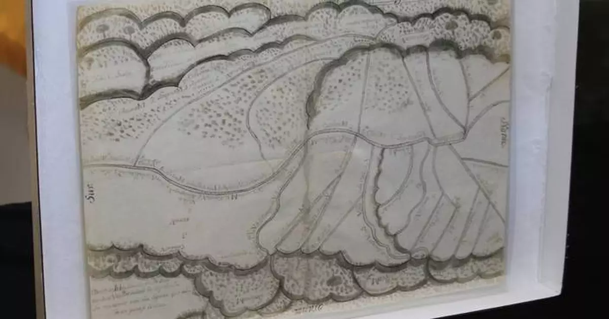 A centuries-old map is returned to Mexico after it was recovered in Santa Fe