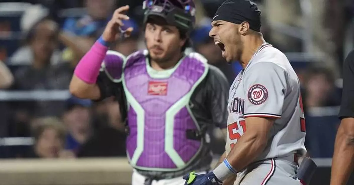 Lile's inside-the-park homer in 11th inning sends Nationals to 5-3 win over Mets
