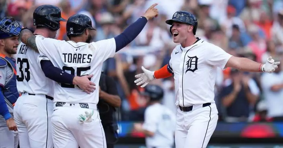 Carpenter leads the Tigers to a 6-2 win over the Mets